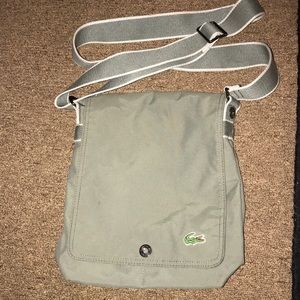 Lacoste messenger bag, gently used